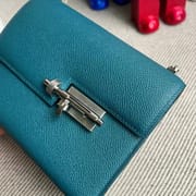 Hermès Verrou 21 Epsom T0 Blue Brume PHW-5282