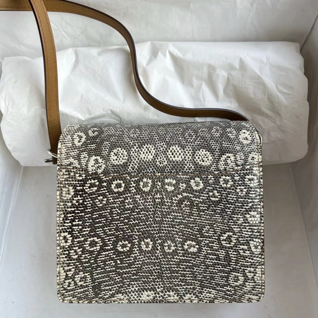 Hermes Roulis Mini 18cm Evercolor Lizard Hermes Roulis Mini 18cm Evercolor Lizard