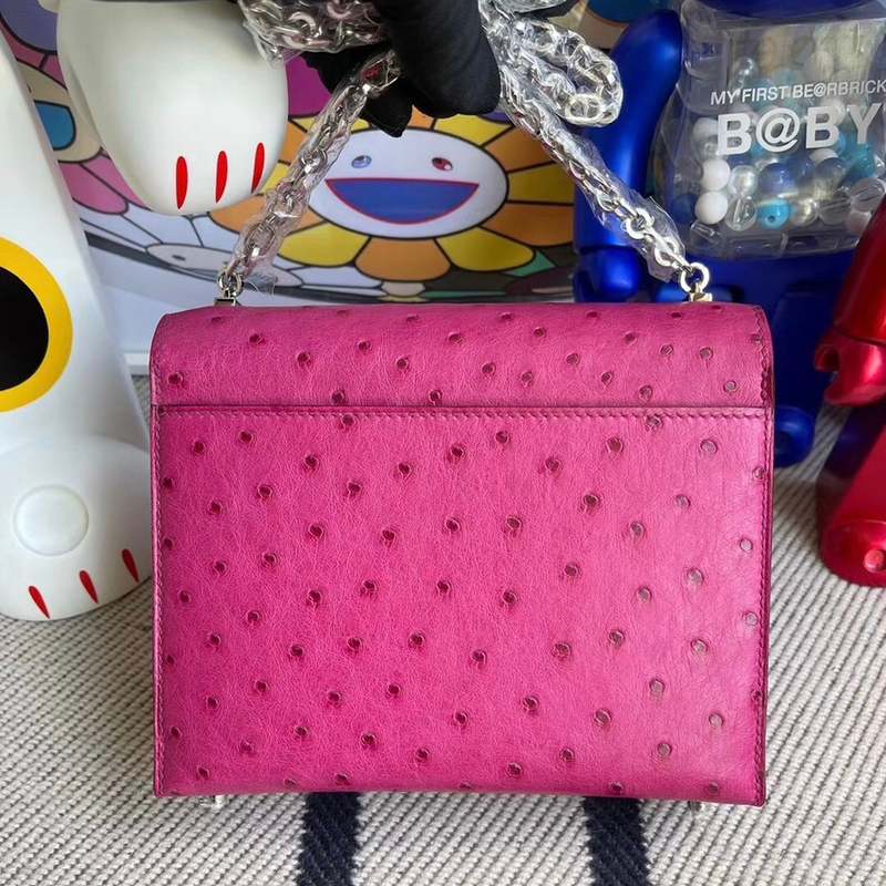 Hermes Verrou 21cm Box CK89 Noir-7643