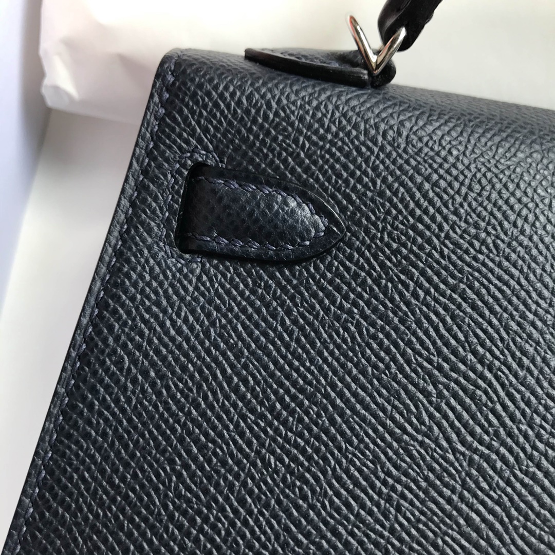 HERMES MINI KELLY II 20CM BAG CK18 ETOUPE EPSOM PHW HERMES MINI KELLY II 20CM BAG CK18 ETOUPE EPSOM PHW