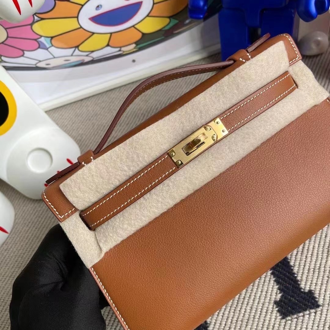 MiniKelly Pochette Epsom K1 Rouge Great-9191