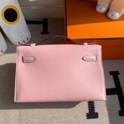 Hermes MiniKelly Pochette Swift Z6  Malachite-0756