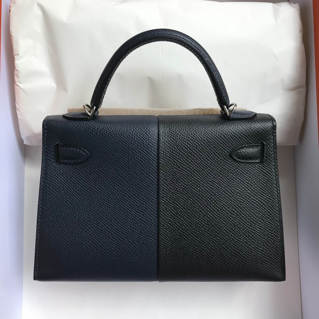 HERMES MINI KELLY II 20CM BAG CK18 ETOUPE EPSOM PHW HERMES MINI KELLY II 20CM BAG CK18 ETOUPE EPSOM PHW