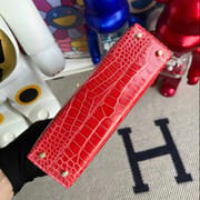 Hermès Kelly Mini II 2代 5L ultraviolet  Shiny Alligator Crocodile GHW-8790