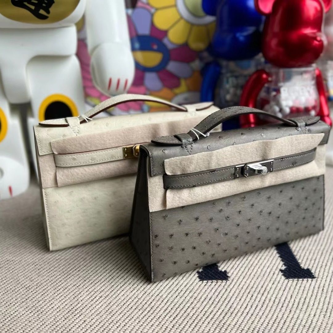 CK89 Noir Lizard Hermes MiniKelly Pochette 22cm-2627