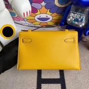 MiniKelly Pochette Epsom K1 Rouge Great-8262