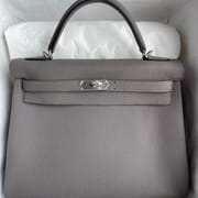 Hermes Kelly 32cm Togo CK37 Gold-8276-8279