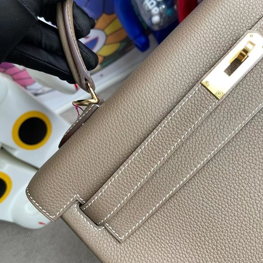 Hermes Kelly 35cm SO Black Box Retourne Black Hardware-4157