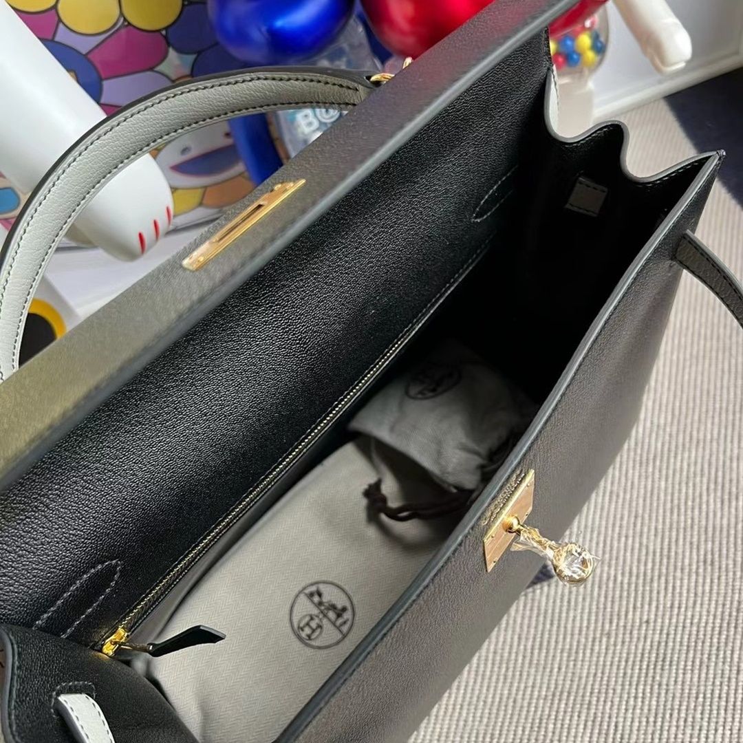 Hermes Kelly 32cm Togo CK37 Gold-8275