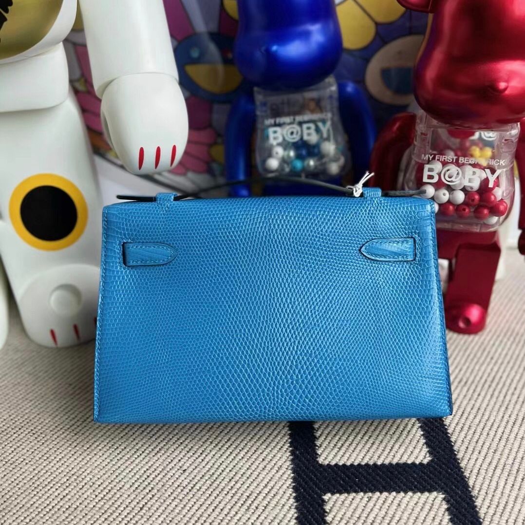 CK89 Noir Lizard Hermes MiniKelly Pochette 22cm-2120