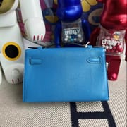 CK89 Noir Lizard Hermes MiniKelly Pochette 22cm-2120