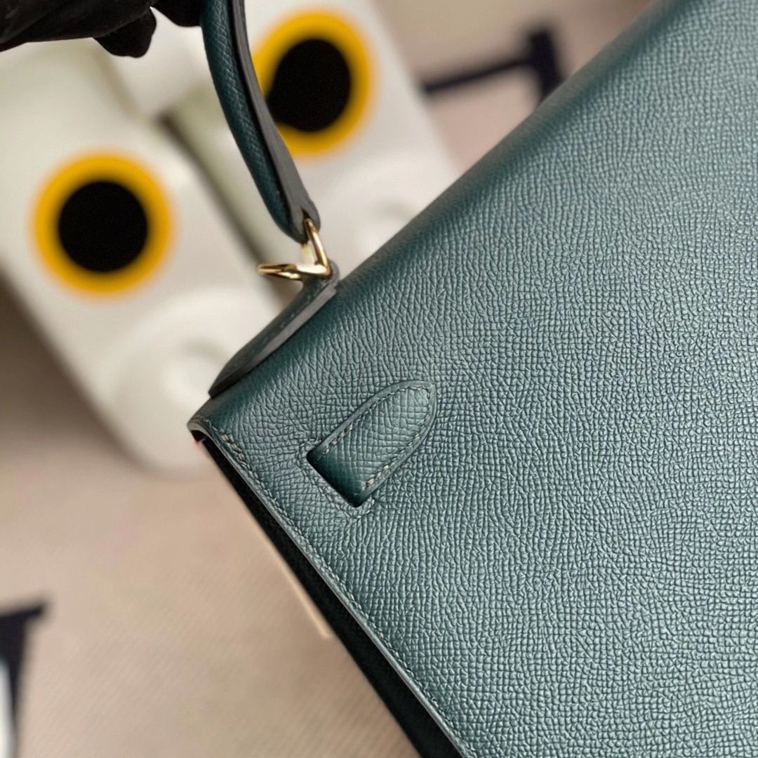 CK18 Etoupe Togo Hermes Kelly 28cm-7482