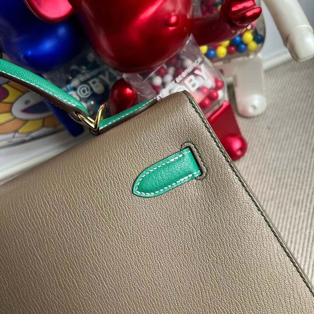 ermes Kelly 32cm HSS Chevre Mysore 18 Etoupe Z6 Malachite ermes Kelly 32cm HSS Chevre Mysore 18 Etoupe Z6 Malachite