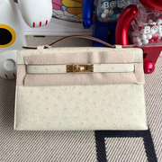 CK89 Noir Lizard Hermes MiniKelly Pochette 22cm-2627
