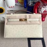 CK89 Noir Lizard Hermes MiniKelly Pochette 22cm-2627