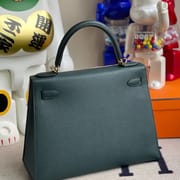 CK18 Etoupe Togo Hermes Kelly 28cm-7482