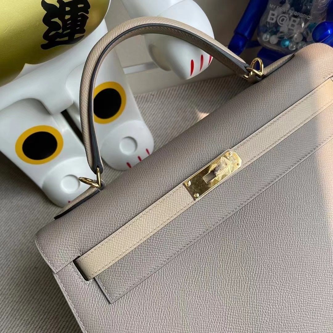 Hermes Kelly 32cm Togo CK37 Gold-3195