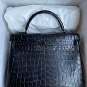 Hermes Kelly 32cm Togo Z6 Malachite GHW