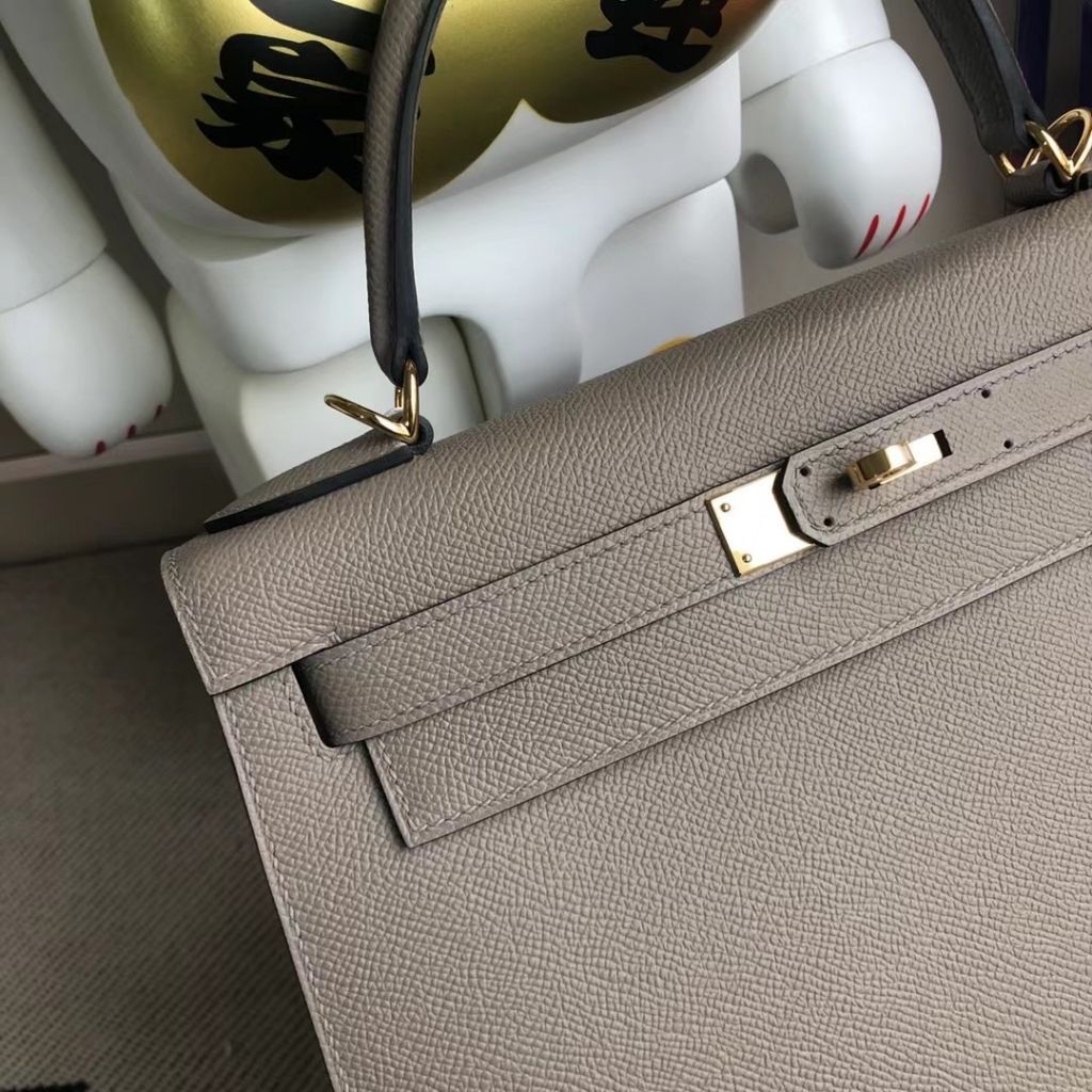 Hermes Kelly 28cm Epsom 6O Vert Cypres-2488