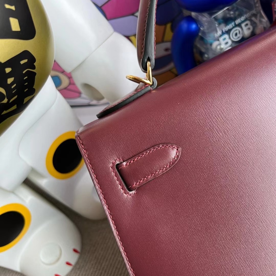 Hermes Kelly 32cm Box 55 Rouge H