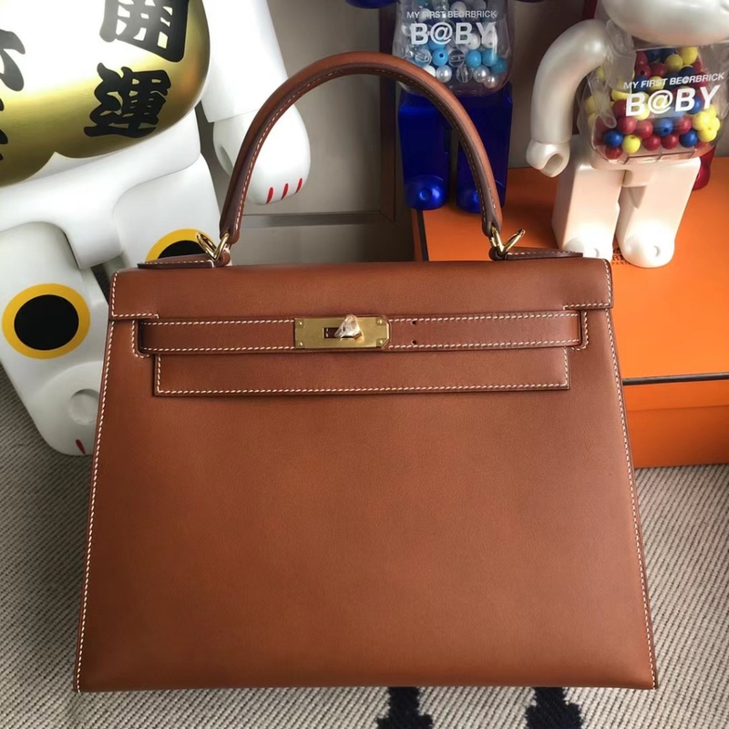 Hermes Kelly 28cm HSS Togo 81 Gris Tourterelle 89 Noir 18 etoupe-1990