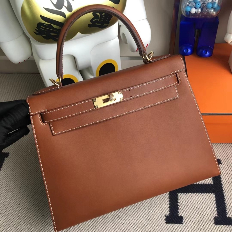 Hermes Kelly 28cm HSS Togo 81 Gris Tourterelle 89 Noir 18 etoupe-1990