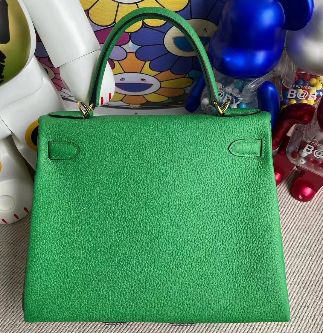 Hermes Kelly 28cm Togo 1K bambou