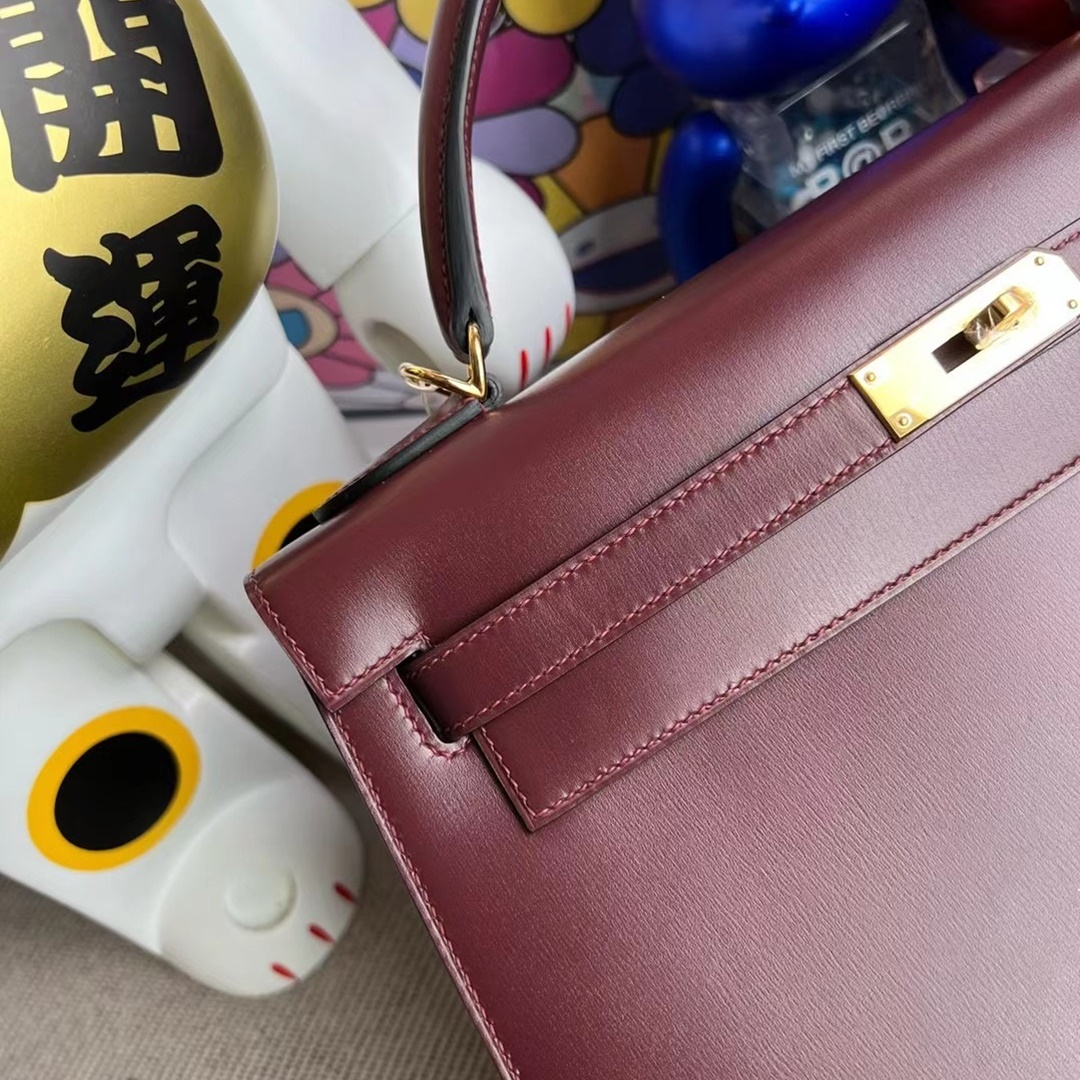 Hermes Kelly 32cm Togo CK37 Gold-8275