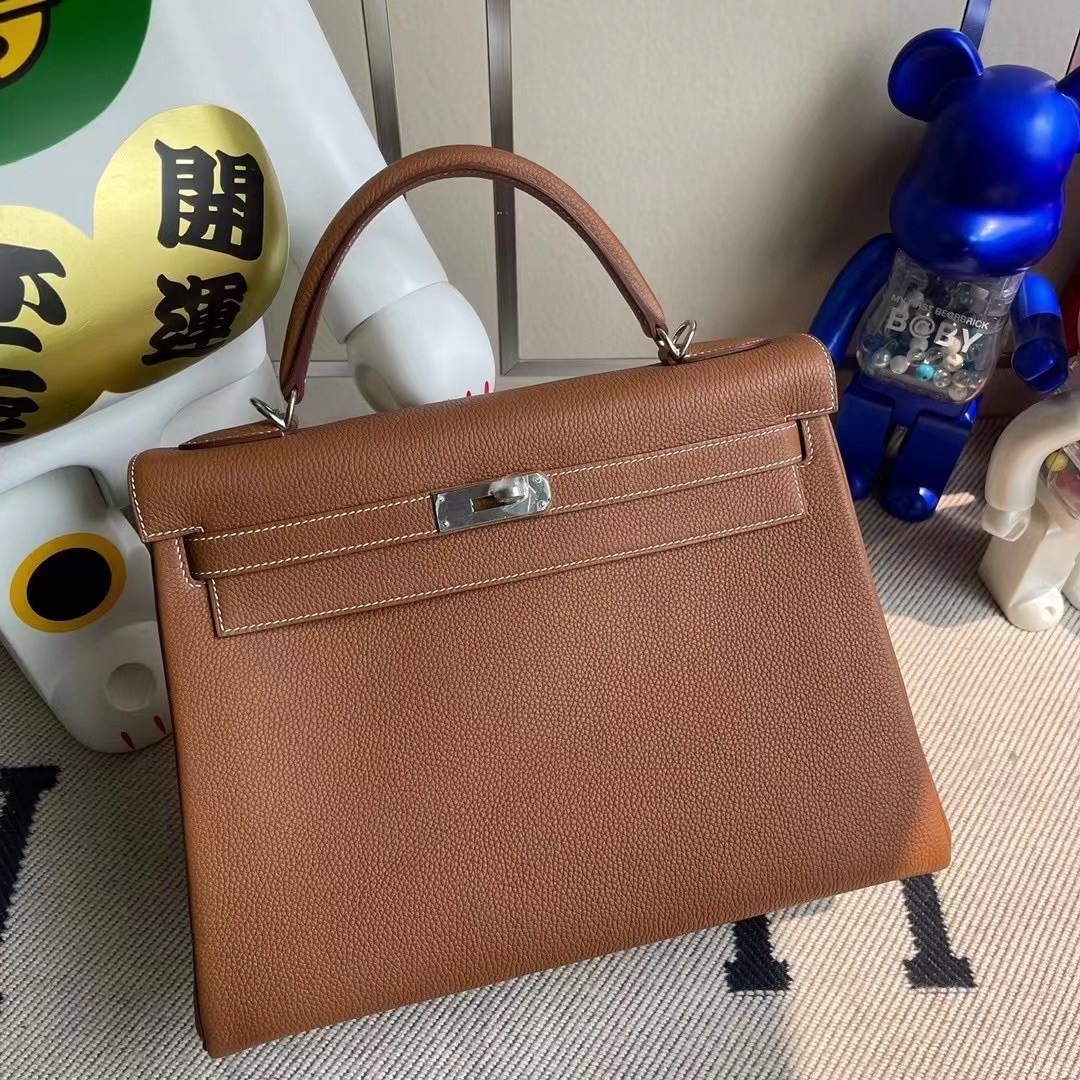 Hermes Kelly 32cm Togo CK37 Gold Hermes Kelly 32cm Togo CK37 Gold