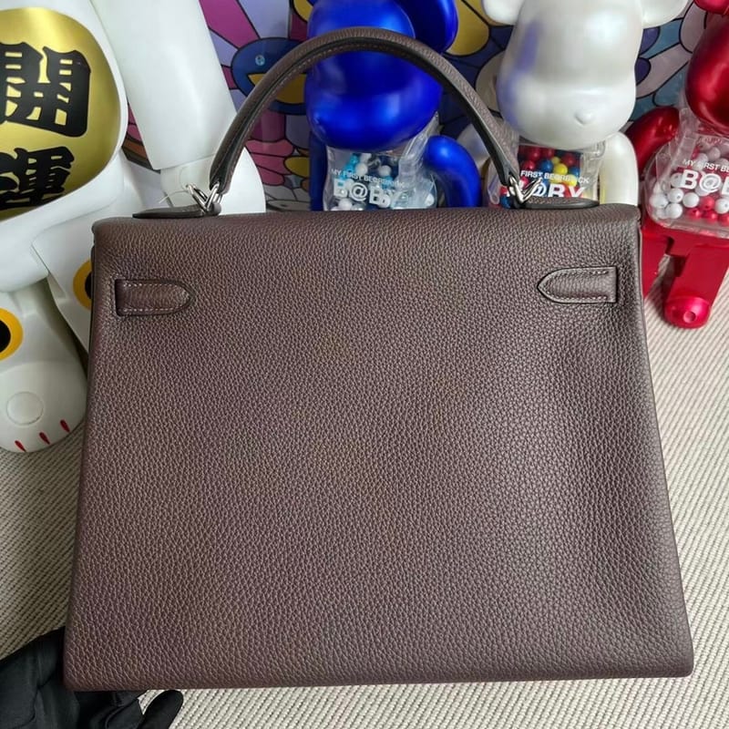 Hermes Kelly 32cm Togo CK37 Gold-5833-5837