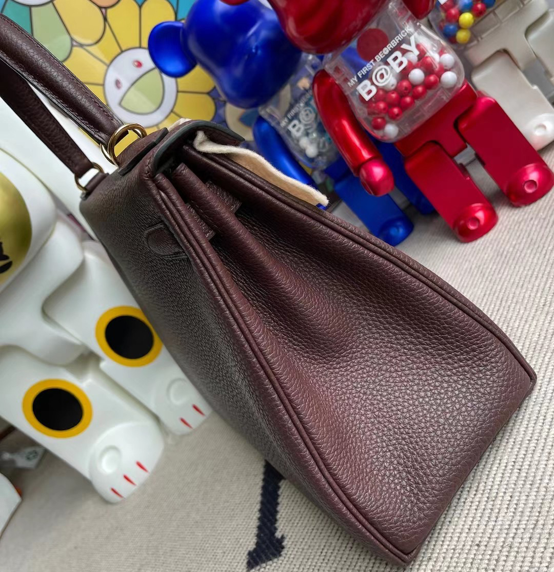 Hermes Kelly 28cm Togo CC57 Bordeaux GHW Hermes Kelly 28cm Togo CC57 Bordeaux GHW