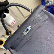 Hermes Kelly 28cm CK18 Etoupe Togo-6085