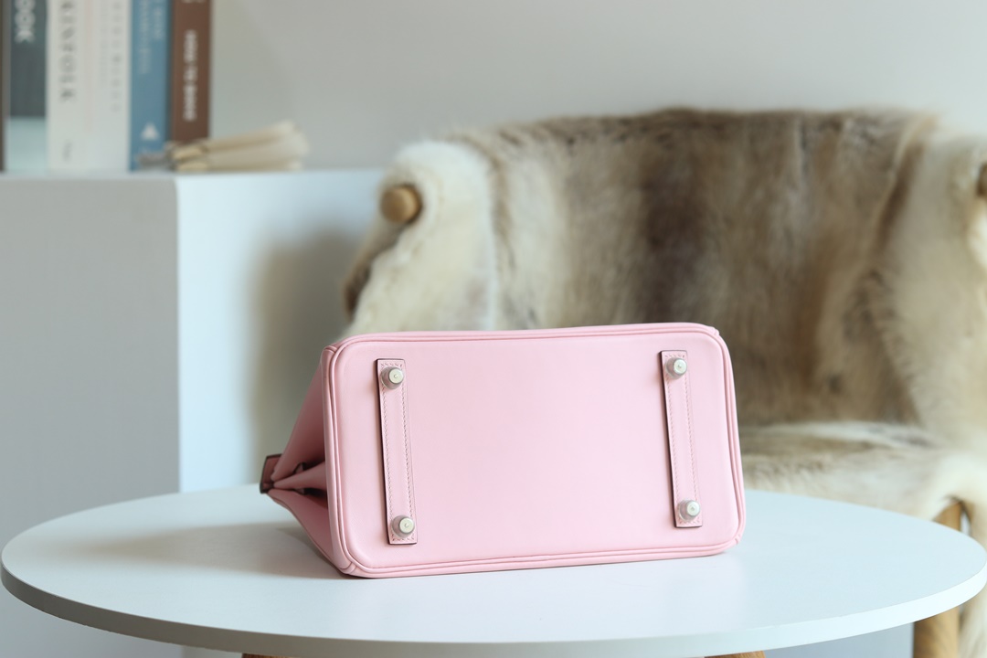 [ STOCK ] HERMES BIRKIN 30CM 3Q  Rose Sakura Swift Silver hardware