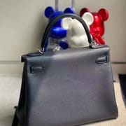 Hermes Kelly 28cm CK18 Etoupe Togo-6085
