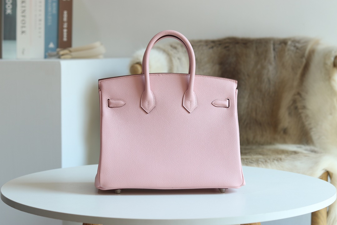 [ STOCK ] HERMES BIRKIN 30CM 3Q  Rose Sakura TOGO Silver hardware-8539