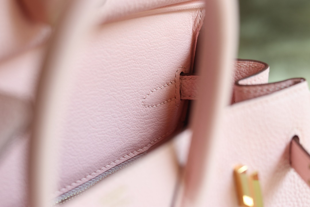 [ STOCK ] HERMES BIRKIN 30CM 3Q  Rose Sakura TOGO Silver hardware