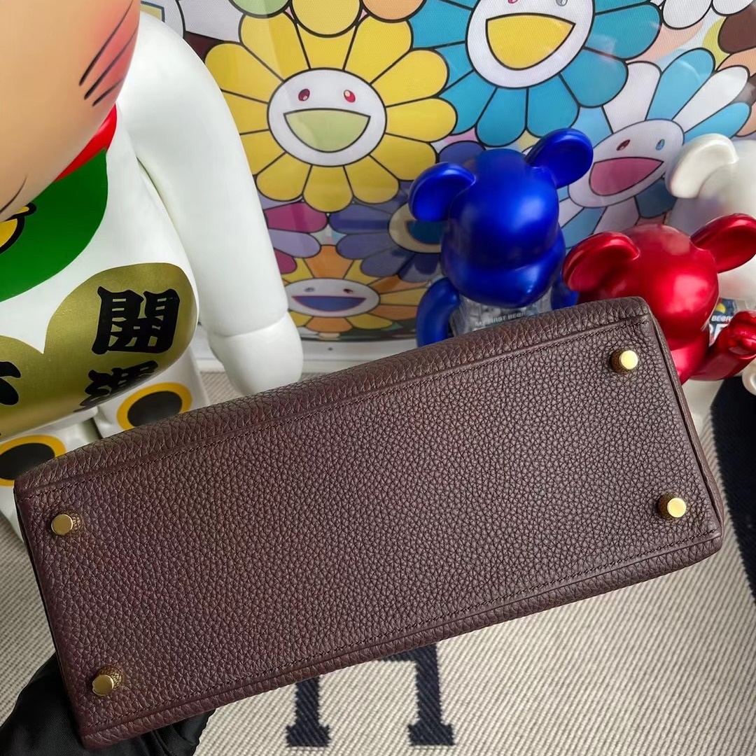 Hermes Kelly 28cm Togo CC57 Bordeaux GHW Hermes Kelly 28cm Togo CC57 Bordeaux GHW
