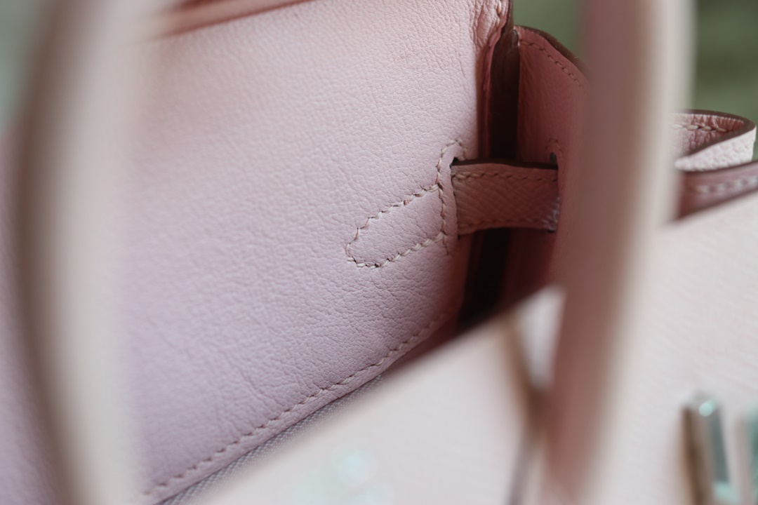 [ STOCK ] HERMES BIRKIN 30CM 3Q  Rose Sakura TOGO Silver hardware-8539