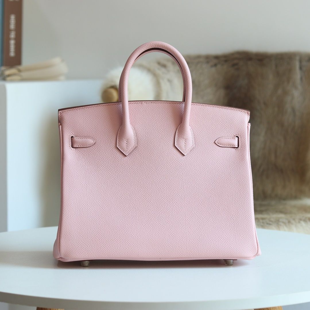 [ STOCK ] HERMES BIRKIN 30CM 3Q  Rose Sakura TOGO Silver hardware-8539