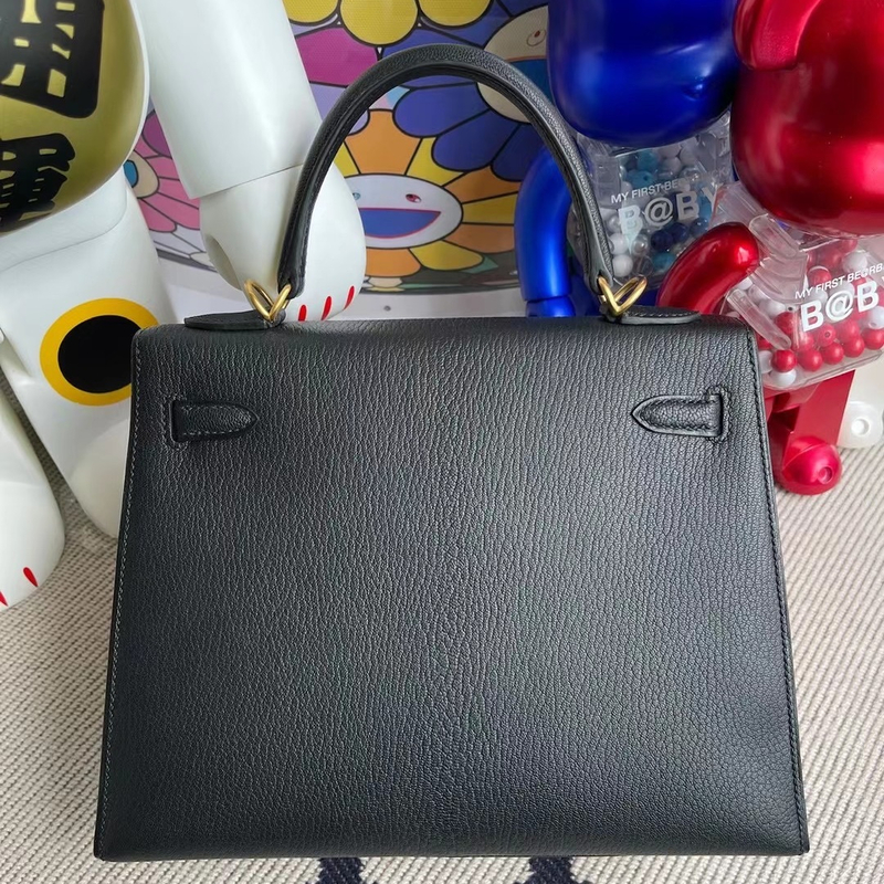 Hermes kelly 28cm S4 Deep Blue Epsom GHW-9938
