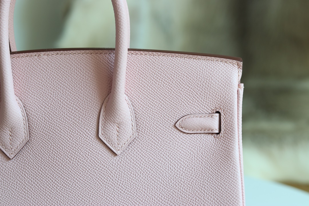 [ STOCK ] HERMES BIRKIN 30CM 3Q  Rose Sakura TOGO Silver hardware-8539