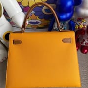 Hermes Kelly 28cm HSS Epsom CK18 Etoupe  S2 Trench GHW-9229