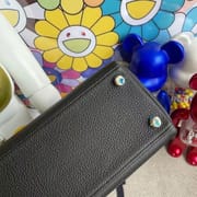 Hermes kelly 28cm CK89 Noir  Togo GHW Full Handmade-7983