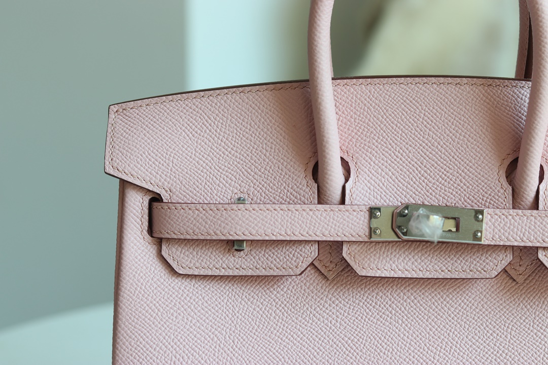 [ STOCK ] HERMES BIRKIN 30CM 3Q  Rose Sakura TOGO Silver hardware-8539