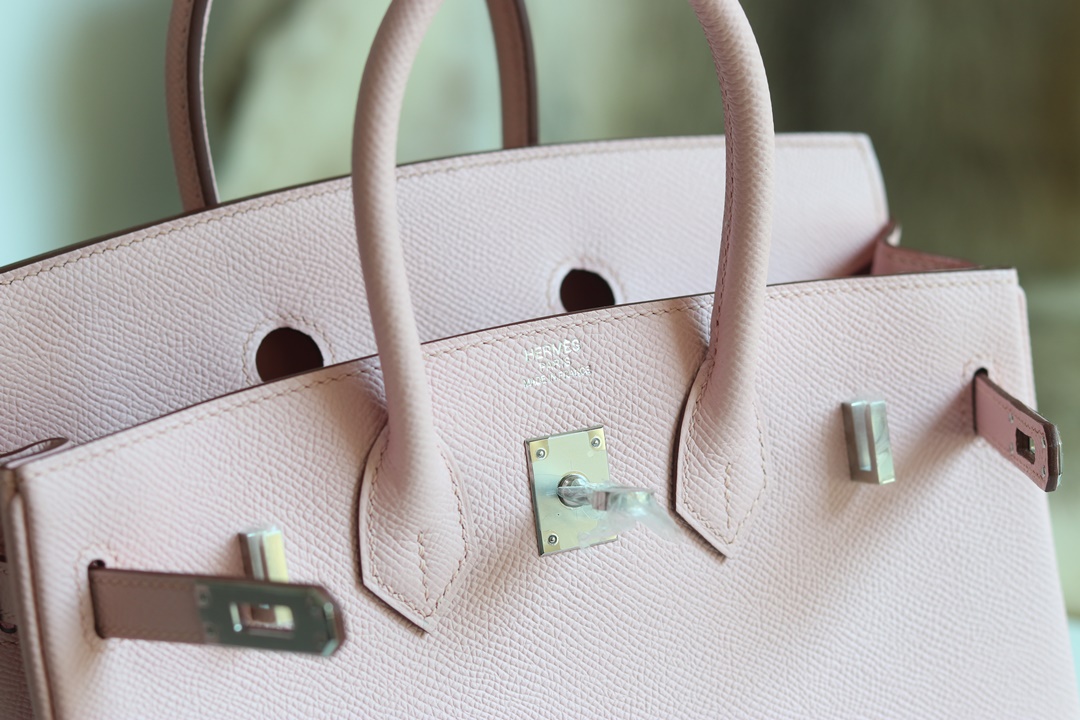 [ STOCK ] HERMES BIRKIN 30CM 3Q  Rose Sakura TOGO Silver hardware-8539