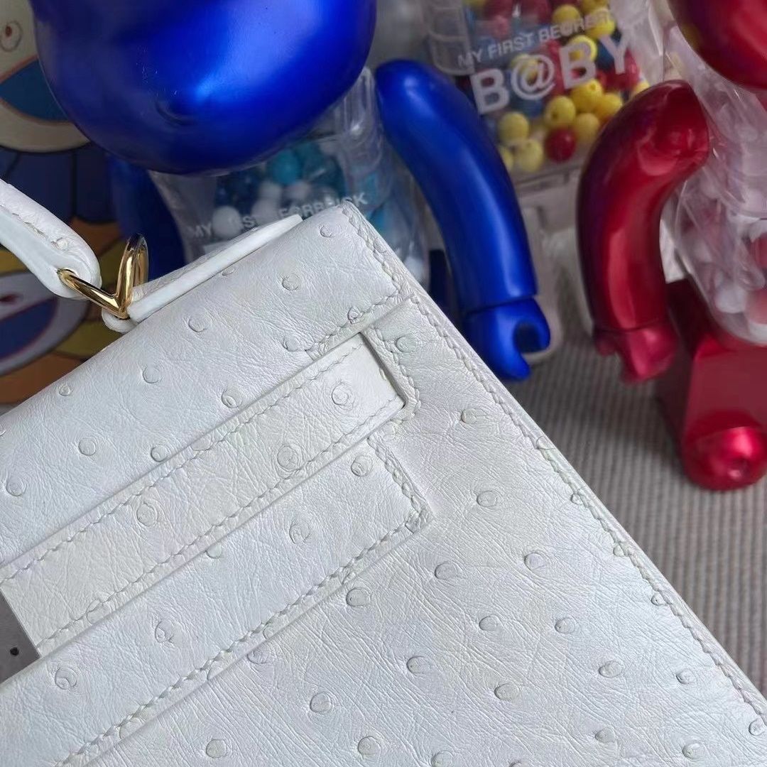 Hermes Kelly 28cm CK18 Etoupe Togo silver hardware-6856