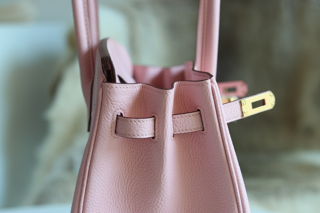[ STOCK ] HERMES BIRKIN 30CM 3Q  Rose Sakura TOGO Silver hardware