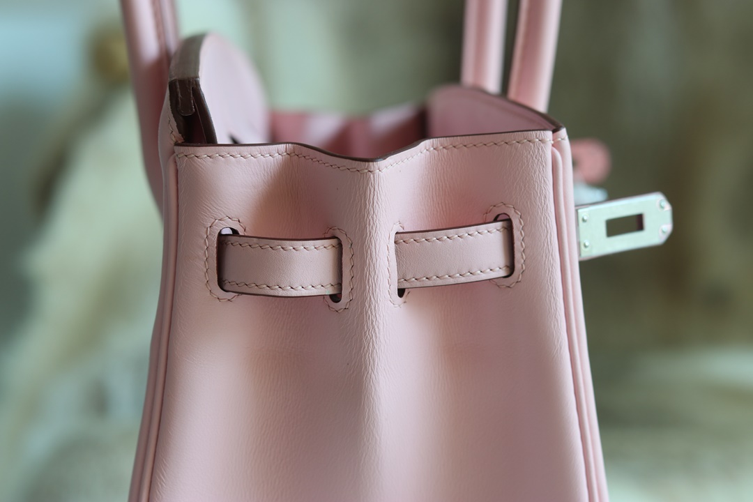 [ STOCK ] HERMES BIRKIN 30CM 3Q  Rose Sakura Swift Silver hardware