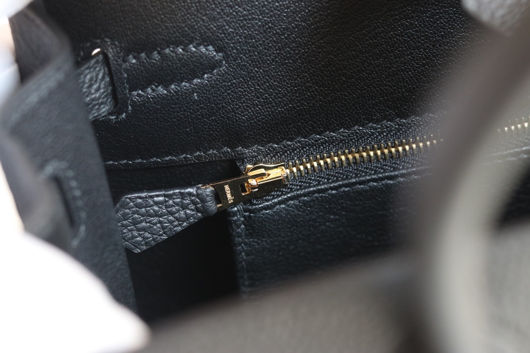 [ STOCK ] 10%OFF : BIRKIN25 89 NOIR TOGO GHW HARDWARE-8539