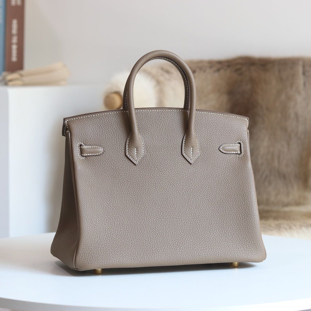 STOCK: BIRKIN 25/30 CK18 ETOUPE TOGO GHW-1419